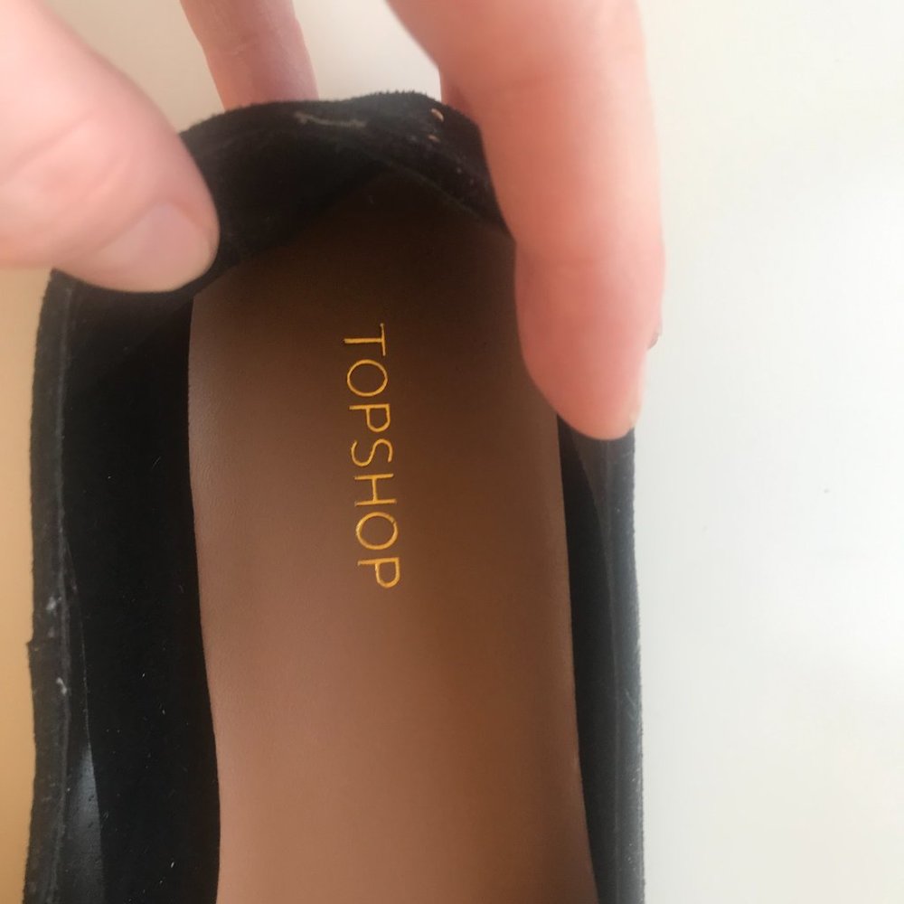 Topshop Sophie Studded Flats - Picture 9 of 13